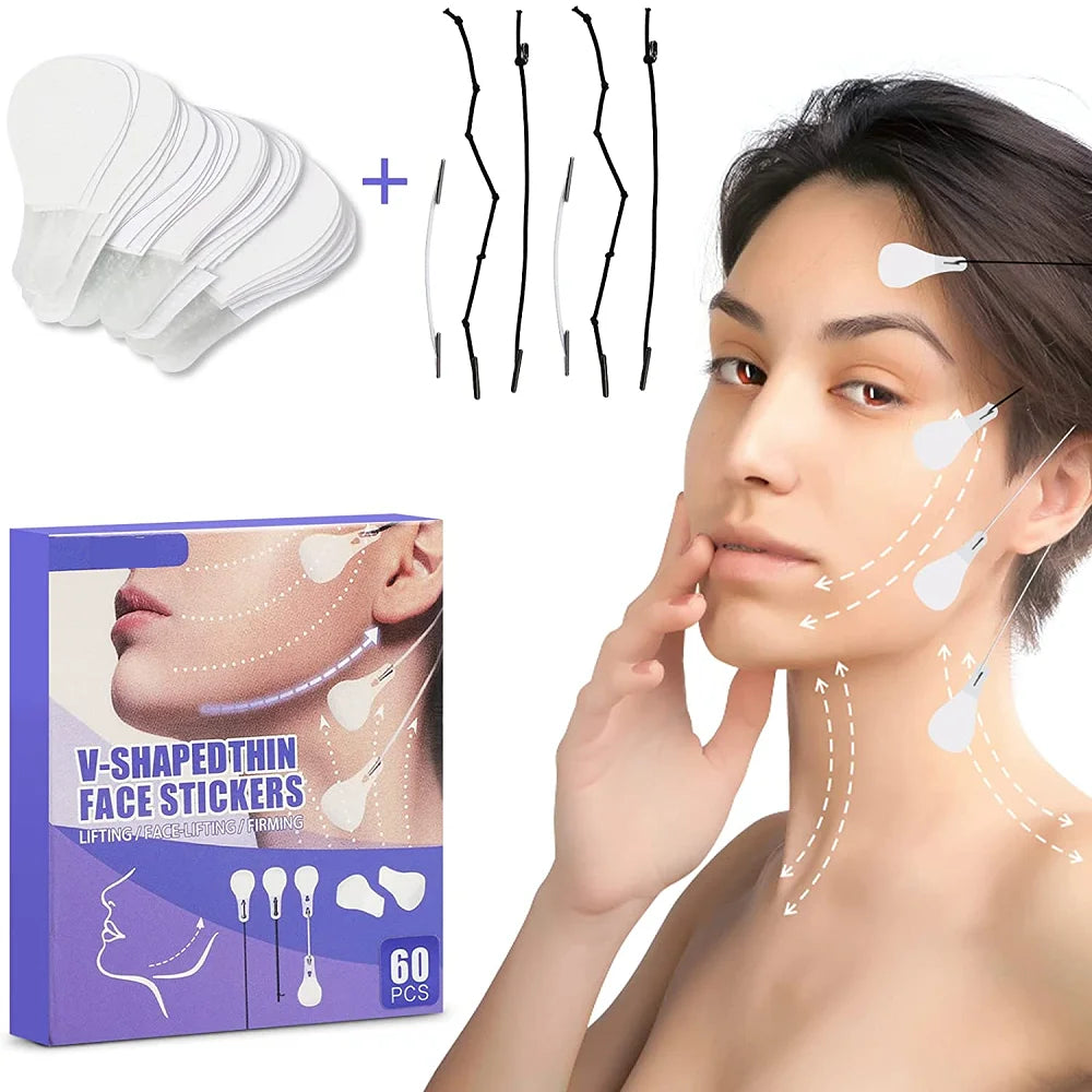 Instant Invisible Thin Face Stickers